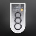 Classic Silicone Cockring Set de 3 L/XL/XXL