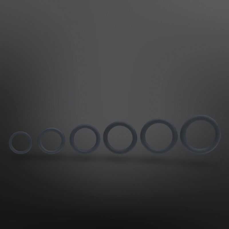 Cockring Classic Silicone 6er-Set Cock-Rings