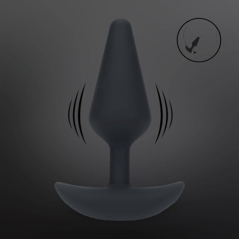 Plug anal vibrador de silicona Levelz M recargable