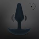 Plug anale vibrante in silicone Levelz S ricaricabile
