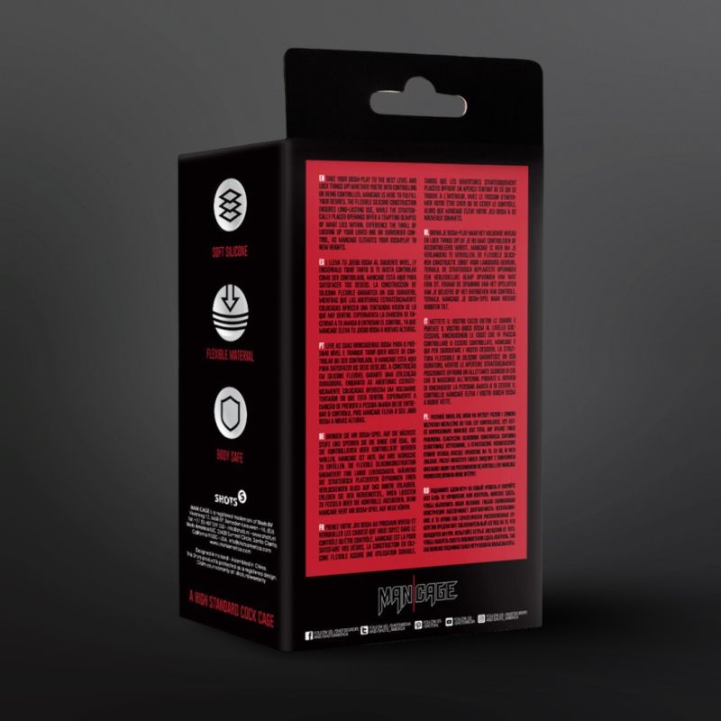 Klatka czystości Man Cage Model 28 Ultra Soft Silicone