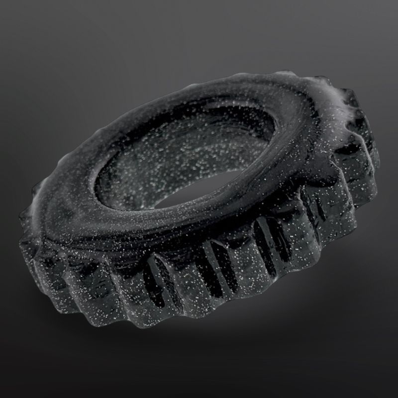 Cockring PLUSHY Oxballs 26 mm Czarny