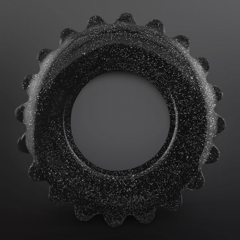 Cockring PLUSHY Oxballs 26 mm Nero