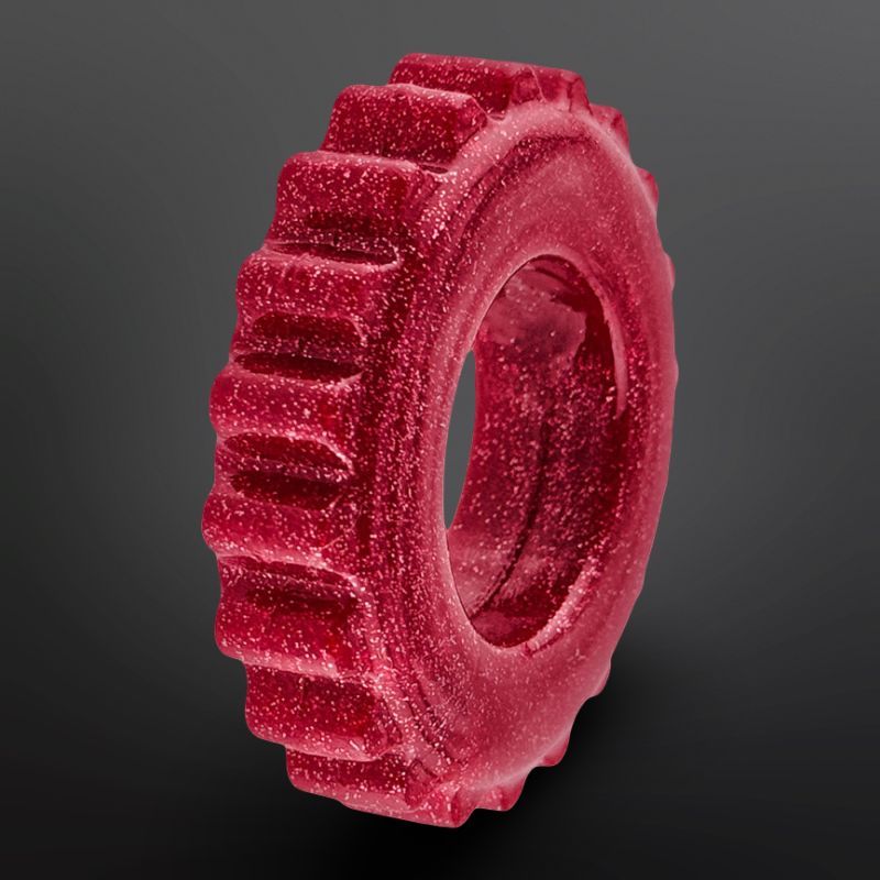 Cockring PLUSHY Oxballs 26 mm Czerwony Cherry Lips