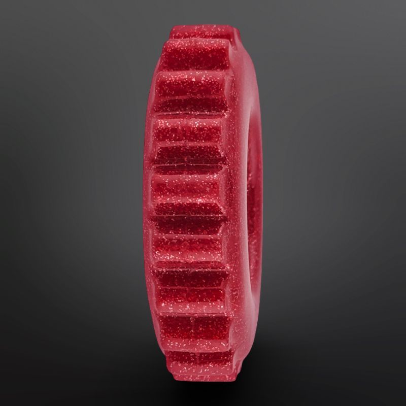 Cockring PLUSHY Oxballs 26 mm Czerwony Cherry Lips