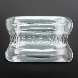 Ballstretcher SQUEEZE SHORT Oxballs 3 cm Clear
