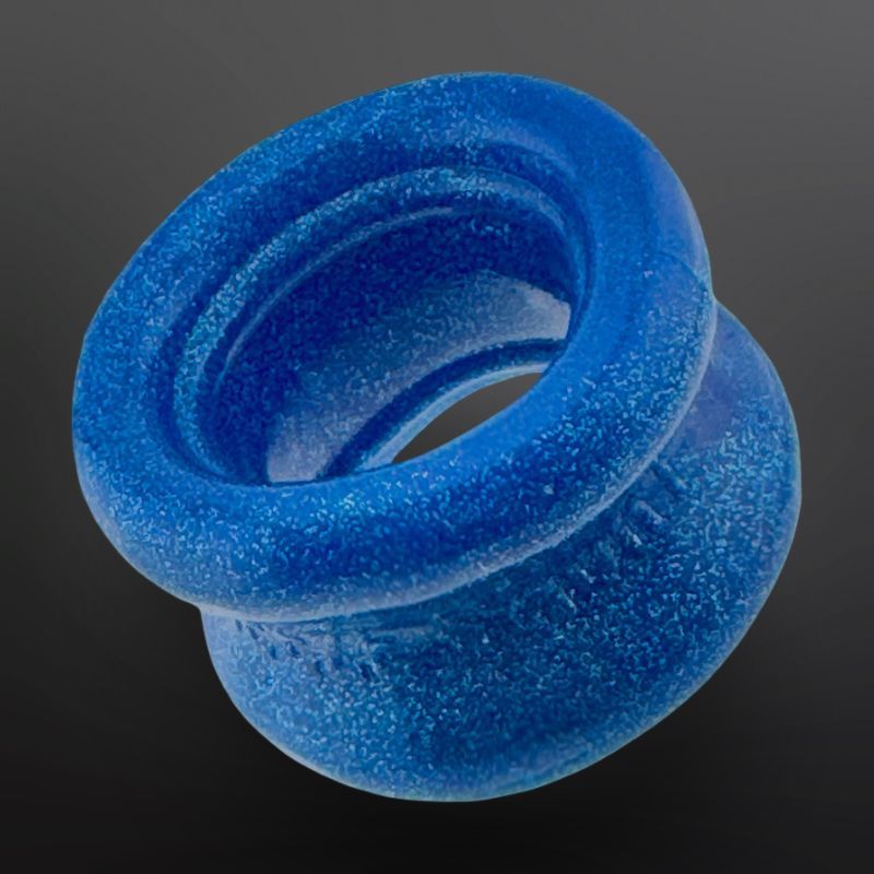 Ballstretcher SQUEEZE SHORT Oxballs 3 cm Blue Fire