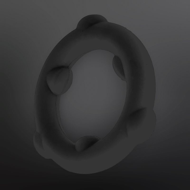 Cockring silicone SPINNER Oxballs 25 mm Nero