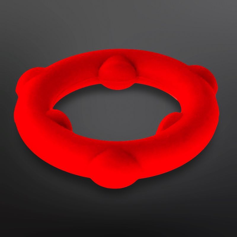 Cockring silicone SPINNER Oxballs 25 mm Rouge