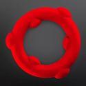 Silicone Cockring SPINNER Oxballs 25 mm Red