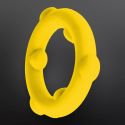 Silicone Cockring SPINNER Oxballs 25 mm Yellow
