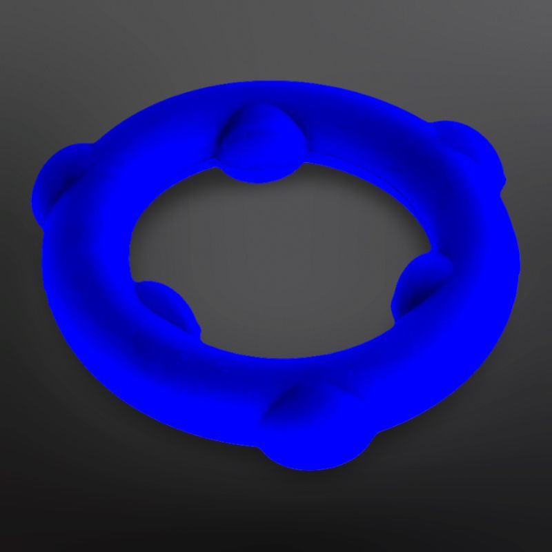 Cockring silicona SPINNER Oxballs 25 mm Azul glaciar