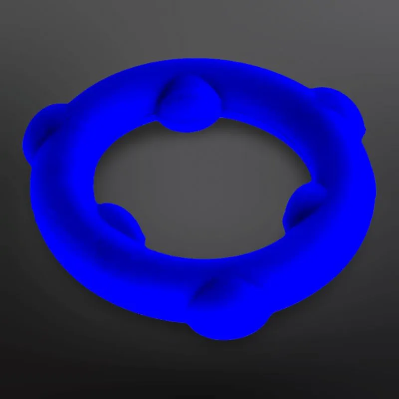 Silicone Cockring SPINNER Oxballs 25 mm Glacier Blue