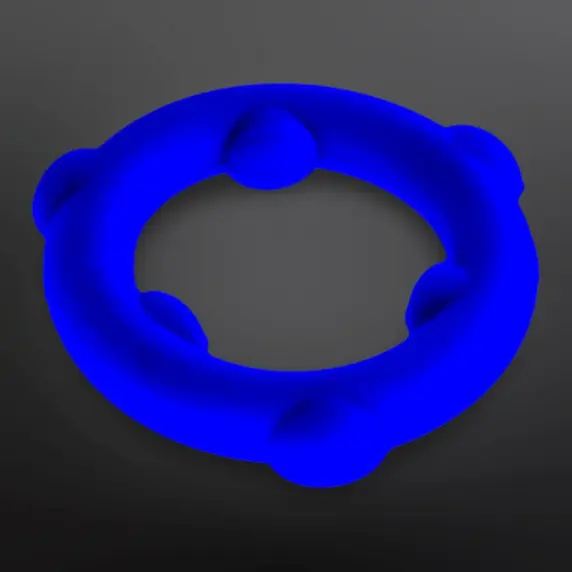 Cockring Silikon SPINNER Oxballs 25 mm Gletscherblau