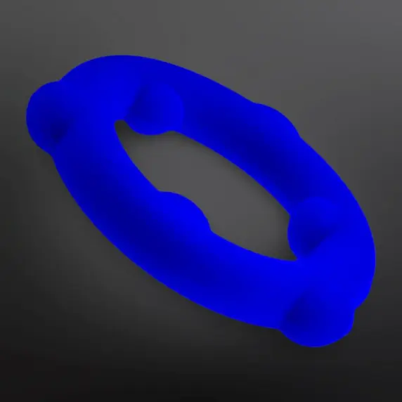 Cockring silicona SPINNER Oxballs 25 mm Azul glaciar