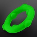 Silicone Cockring SPINNER Oxballs 25 mm Green Frog