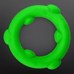 Cockring silikonowy SPINNER Oxballs 25 mm Zielony Frog
