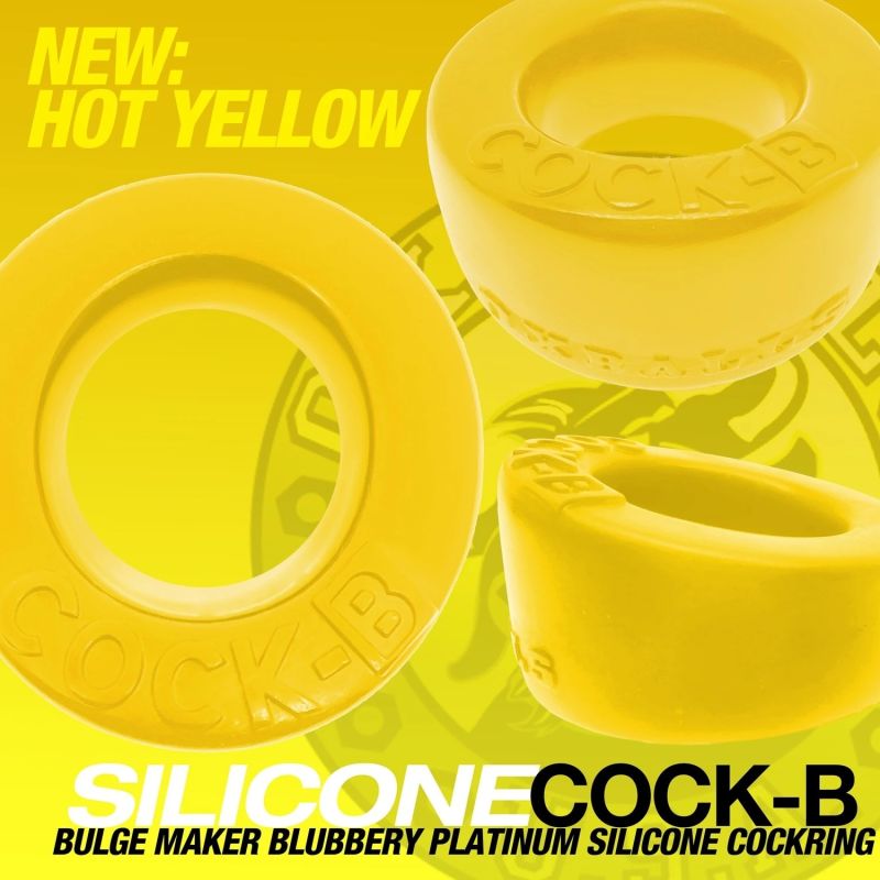 Cockring Oxballs COCK-B Bulge gelb