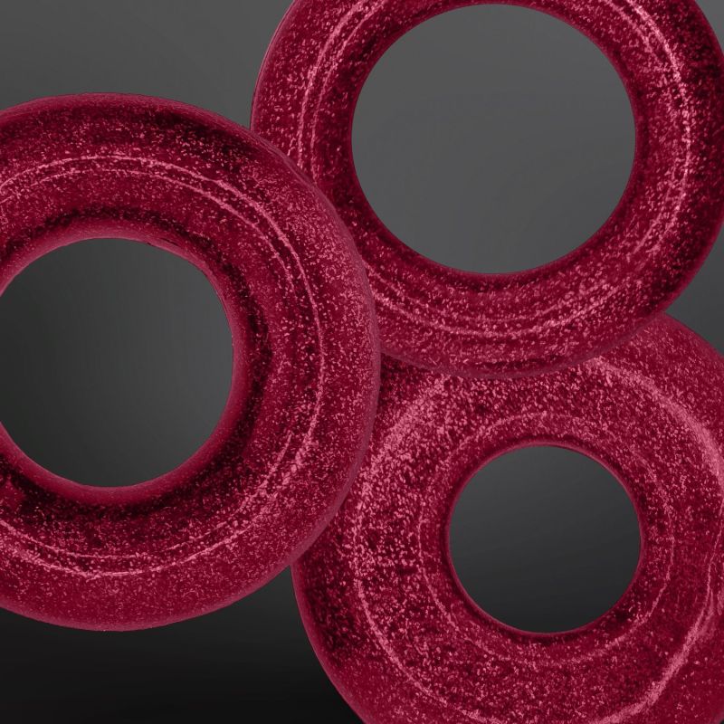 Cockrings Oxballs COCKPACK multi design 3-Pack Cherry Lips