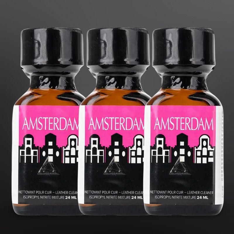 Poppers Amsterdam 24ml X3
