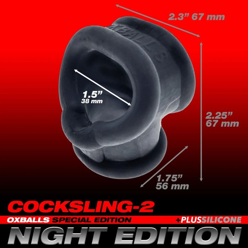 Oxballs COCKSLING-2 sling Night Edition