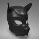 Neoprene Puppy Mask - Black