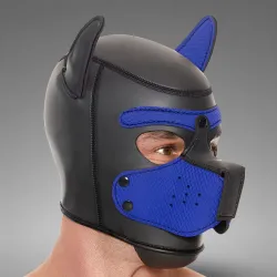 Neoprene Puppy Mask - Blue