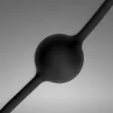 Silicone Anal Balls - Medium - Black