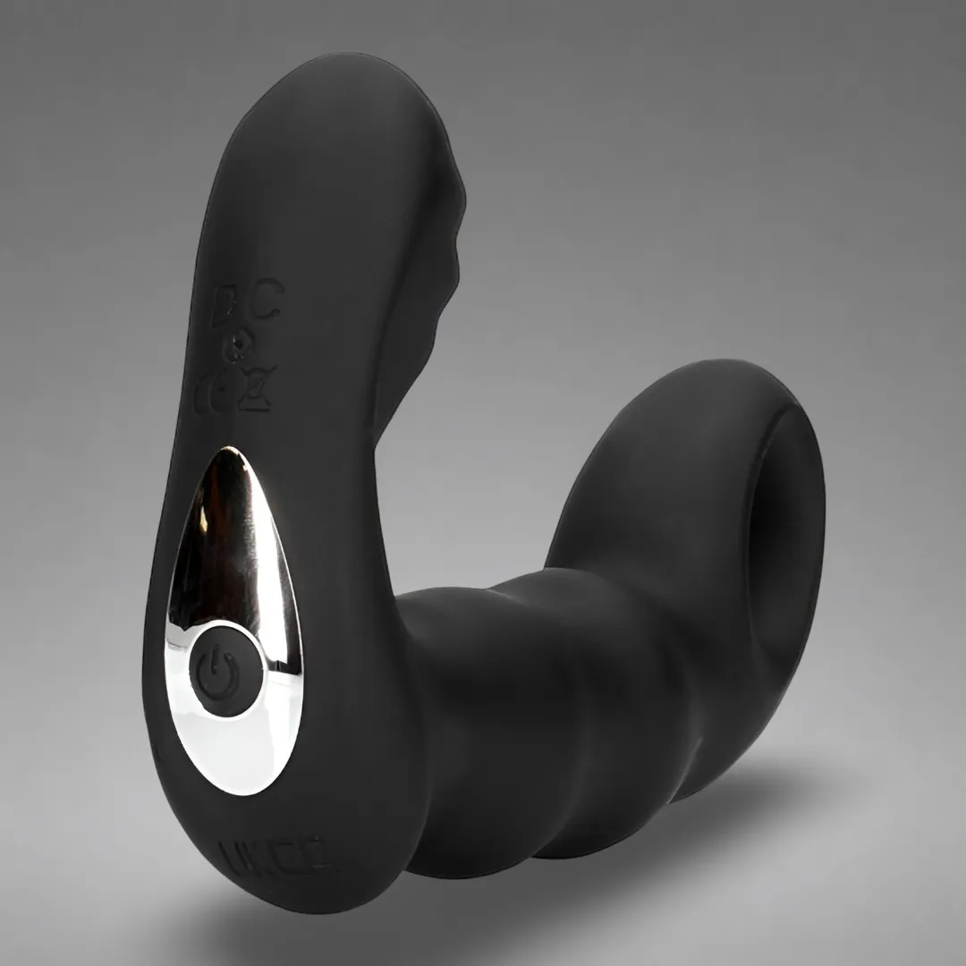 Estimulador de próstata vibratorio con control remoto