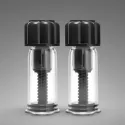 Black Max - Powerful Twisted Nipple Pistons