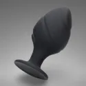 Swirled Anal Butt Plug Set Black
