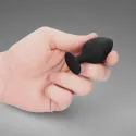 Swirled Anal Butt Plug Set Black