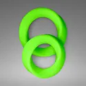 Cockring Set - Glow in the Dark - 2 Pieces