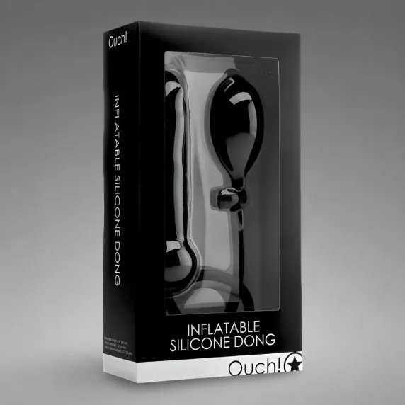 Inflatable Silicone Dong