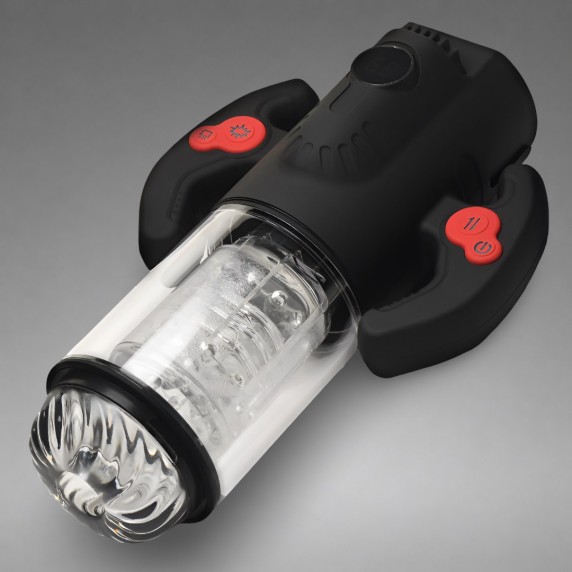 Turbo Max - Spinning Thrusting and Sucking Masturbator