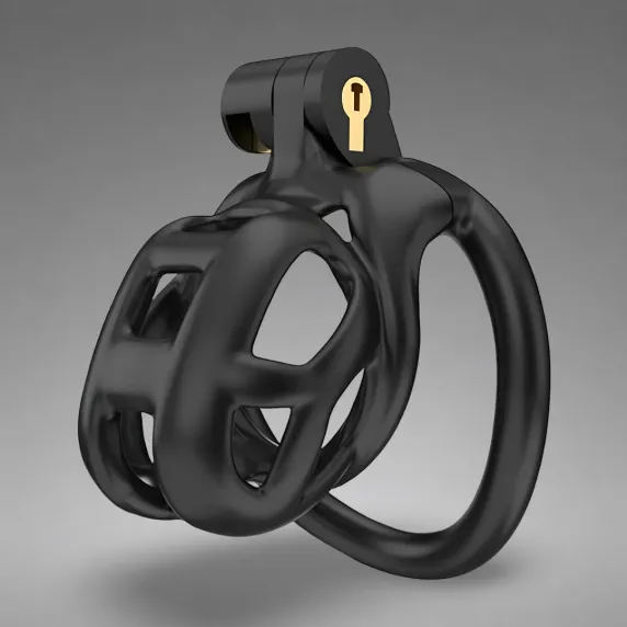 Cellmate Guardian Chastity Cage Black Size 0