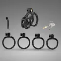 Cellmate Guardian Chastity Cage Black Size 1