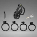 Cellmate Guardian Chastity Cage Black Size 2