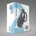 Cellmate Guardian Chastity Cage Black Size 2