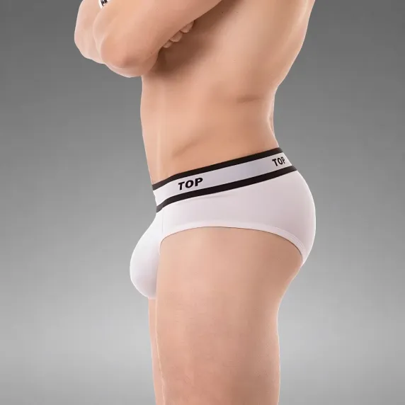 Brief Top Barecode Berlin White-Black