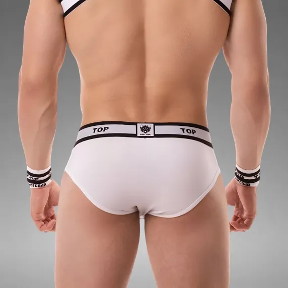 Brief Top Barecode Berlin White-Black