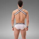 Brief Top Barecode Berlin White-Black