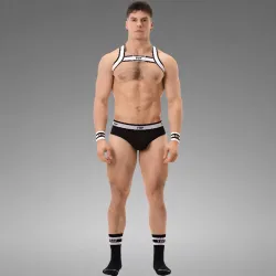 Brief Top Barecode Berlin Black-White