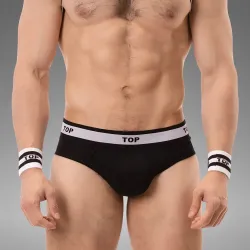 Brief Top Barecode Berlin Black-White