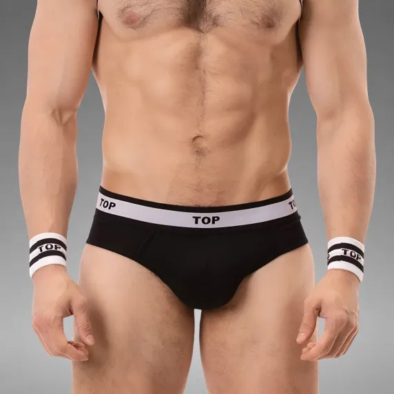 Brief Top Barecode Berlin Black-White