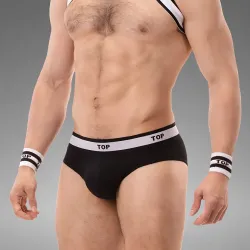 Brief Top Barecode Berlin Black-White