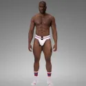 Thong Hildor Barecode Berlin White