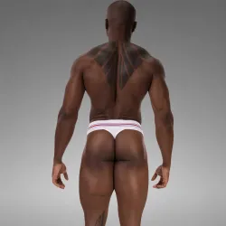 Thong Hildor Barecode Berlin White