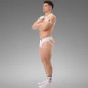 Jockstrap basic Sergey Barecode Berlin White