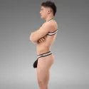 Suspender Top Barecode Berlin Black-White